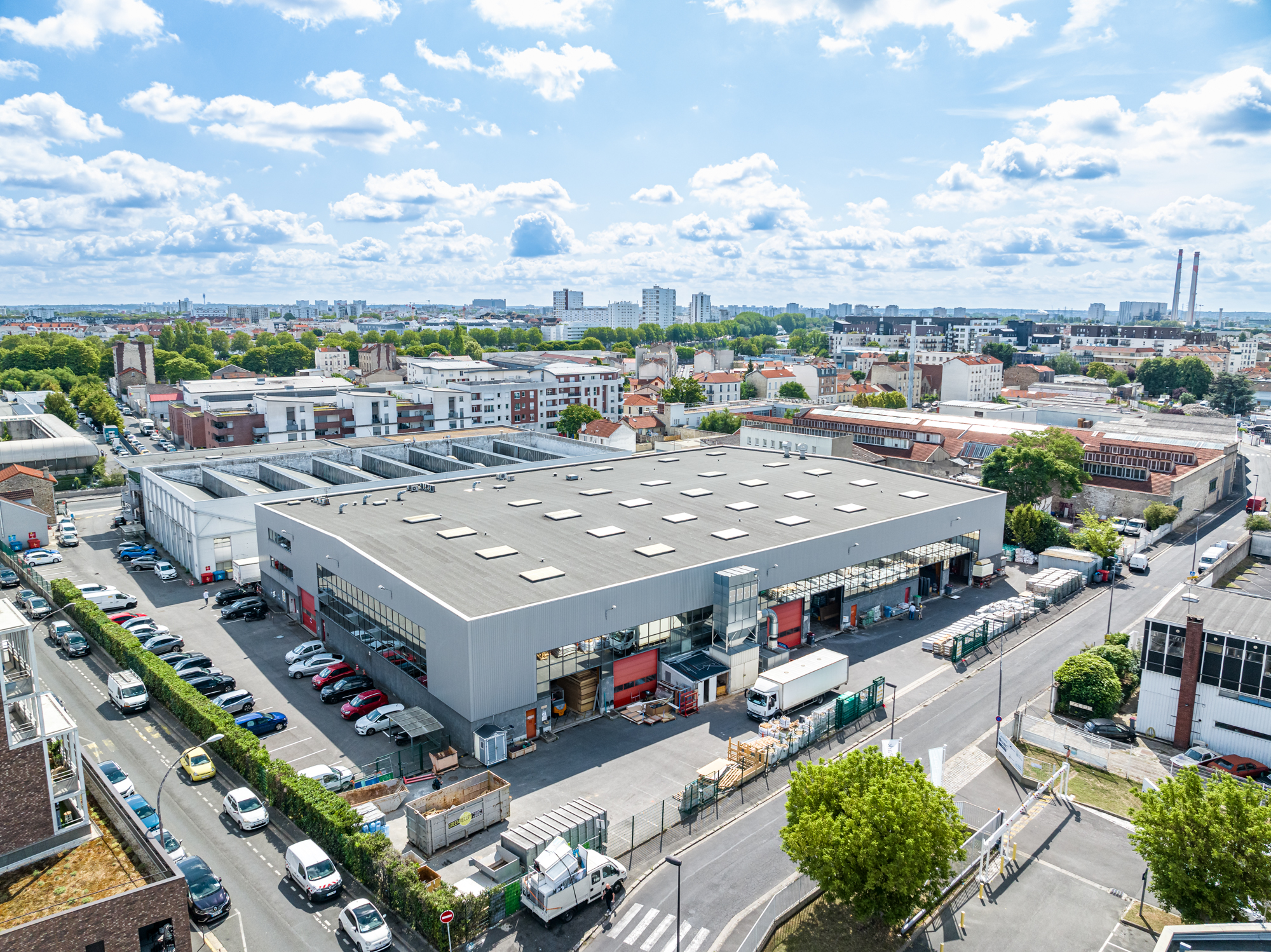 Site logistique Ivry Jean Jaurès / Crédit Thomas Garcia