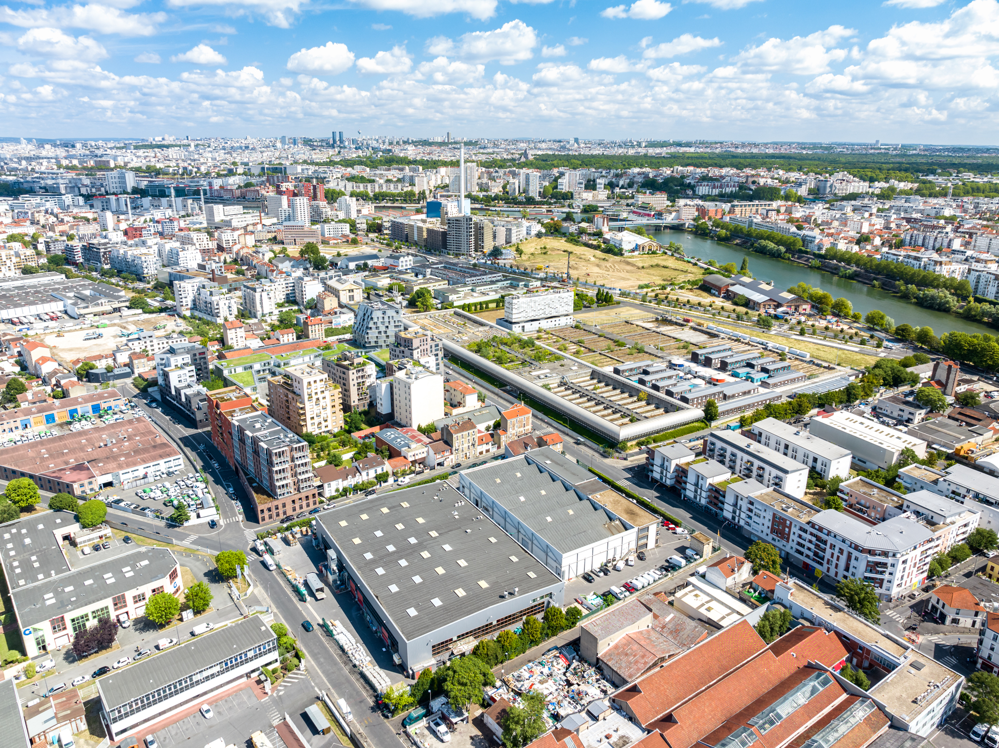 Site logistique Ivry Jean Jaurès / Crédit Thomas Garcia