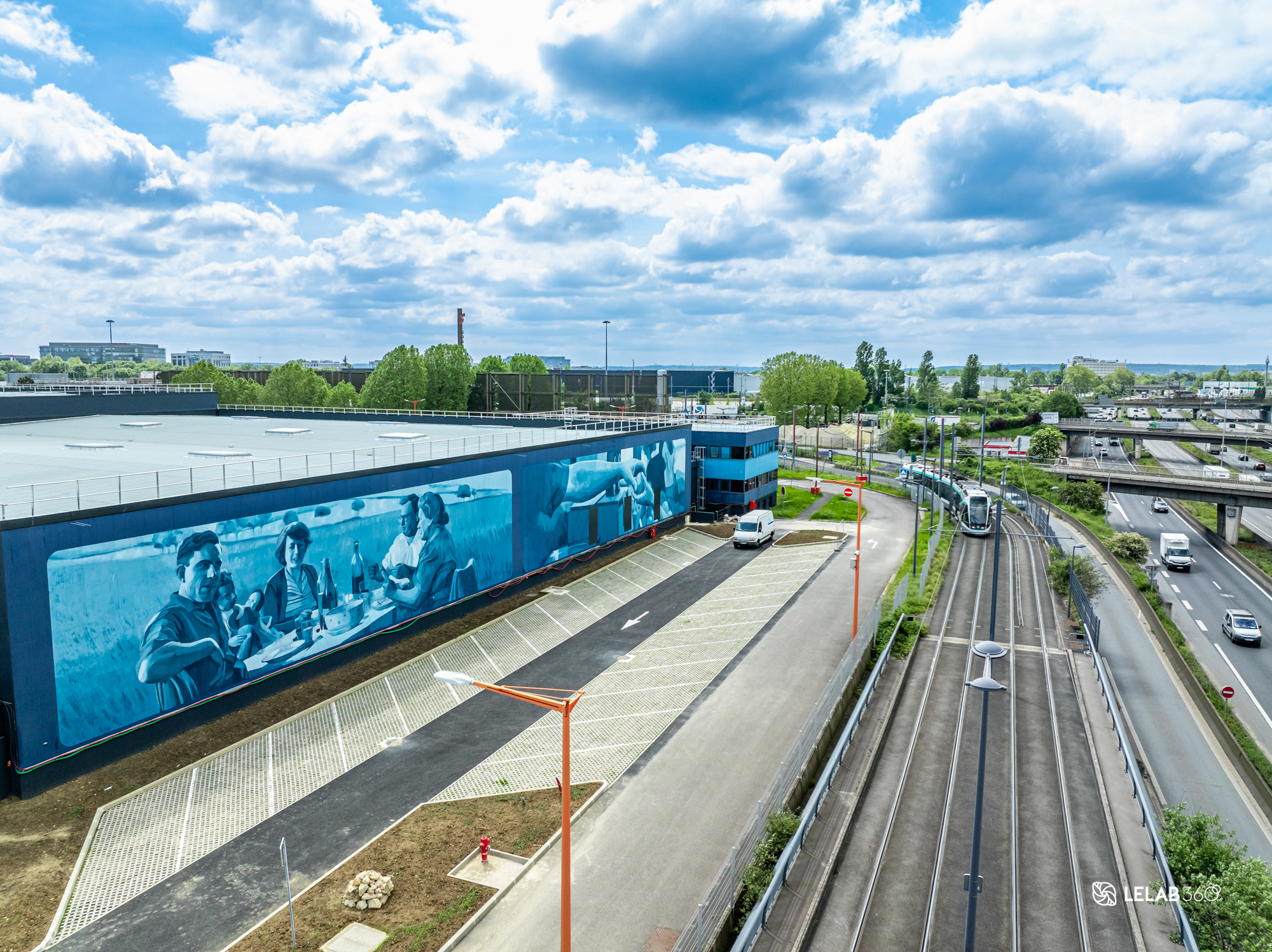La plateforme de Rungis est connectée aux transports en commun